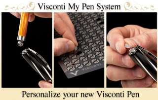 Visconti My Pen System is available in Initials,