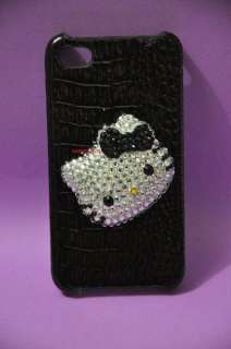 SWAROVSKI Hello Kitty Bling iPhone 4 Case BLACK  