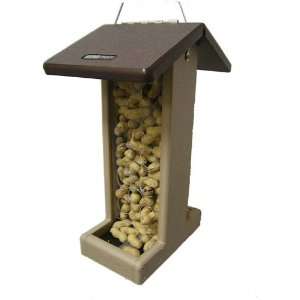  Birds Choice Recycled Poly Jay Feeder   Brown Patio, Lawn 