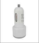 Dual 2 Ports USB Car Charger for iPad 1/2 iPhone 4G 3G  