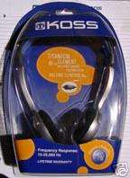 Koss Stereophones, Headphones 15 25,000Hz KTXPro1 P8 C  