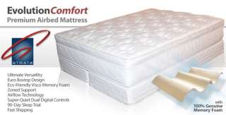 Strata Evolution Comfort Memory Foam Air Bed Mattress  