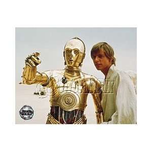  Star Wars C 3PO and Luke Skywalker Print Toys & Games