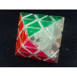  DaYan Octahedron Vertex Turing Puzzle Transparent Toys 