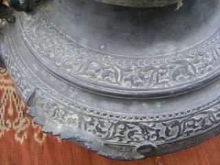 TWO RARE Protuding Naga ~ Antique BRUNEI KETTLE Teapot Metal Casting 