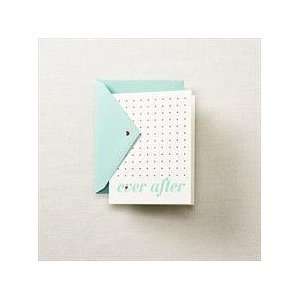  Letterpress Ever After Greeting Card Health & Personal 