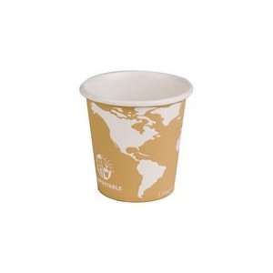   Art PLA Coated Eco 4 oz. Paper Hot Cups   Case