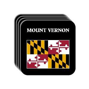  US State Flag   MOUNT VERNON, Maryland (MD) Set of 4 Mini 