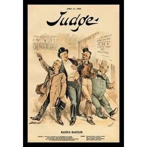  Judge Magazine Razzle Dazzled   16x24 Giclee Fine Art 