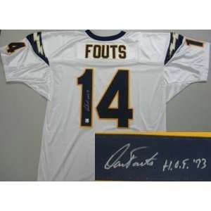All About Autographs Aaa 76098 Dan Fouts San Diego Chargers NFL Hand 