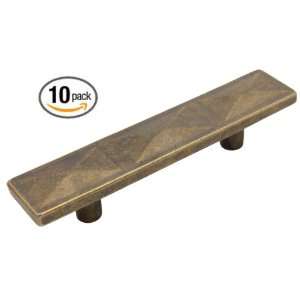  GlideRite 4083 AB (Pack of 10) Antique Brass Rectangle 