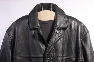 MENS MOSSIMO SOFT LEATHER HIPSTER/CLUB JACKET sz M  