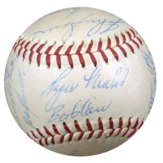 1959 KC Athletics Autographed Signed AL Harridge Baseball Maris PSA 