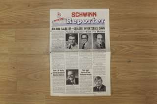 Schwinn Reporter   6 Monthly Issues from 1976   1980 76, 79, 80  