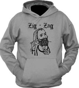 Zig Zag Stoner College Weed Funny Retro Hoodie T Shirt  