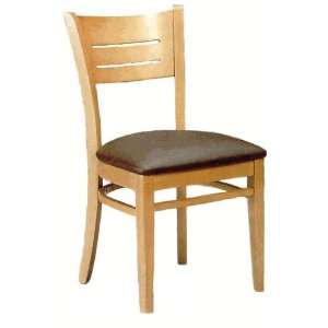  AC Furniture 4545 Armless Side Chair with Wood Back
