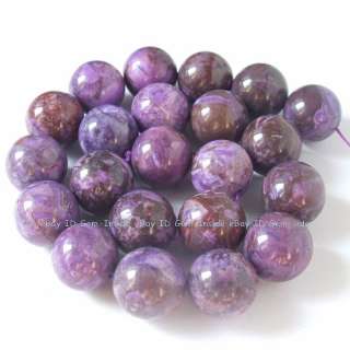 18mm round purple crazy lace agate beads strand 15  