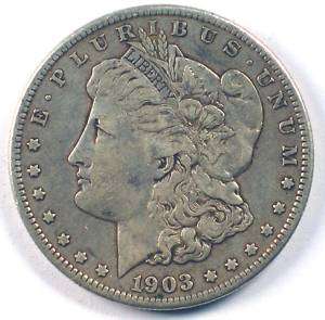 1903 S Morgan Silver Dollar Coin  