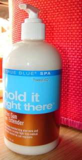 BATH & BODY WORKS TRUE BLUE SPA HOLD IT RIGHT THERE TAN EXTENDER 