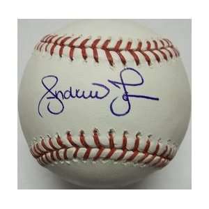  MLBPAA Andruw Jones Autographed Baseball Sports 