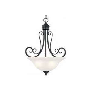  Matte Black 54 4890 Large Pendant Chandelier