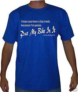 40 Year Old Virgin Big Trunk Movie Quote Line T Shirt  