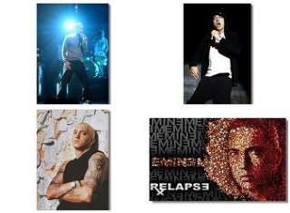 Eminem Pop Rapper Star Wall Poster 18x13  