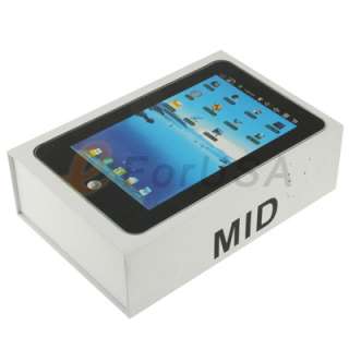   Android 2.3 Capacitive TouchScreen DDR2 512MB 8GB flash WIFI Tablet PC