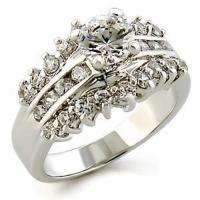 Womens Stackable Brilliant Bridal/Wedding Ring sz 10  