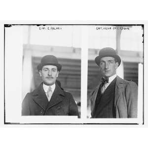  Left,E.W. Palmes; Right,Capt. Leslie St. C. Cheape
