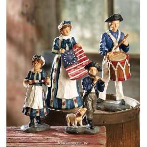 Yankee Doodle Patriotic Figurines