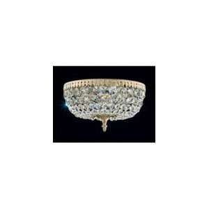  Schonbek 5042 22A Rialto 5 Light Flush Mount in Heirloom 