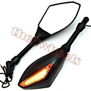 Integrated Mirrors XJR1300 VMAX MT01 MT03 FZ1 FZ6 XJ6  