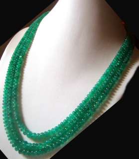   397 CTS EXTRAORDINARY ZAMBIAN EMERALD NECKLACE  