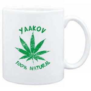  Mug White  Yaakov 100% Natural  Male Names Sports 