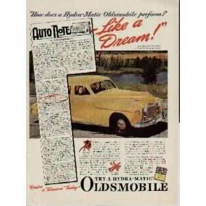  Auto Notes column by Abe Greenberg  1941 Oldsmobile 