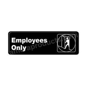  Employees Only Sign Black 5519