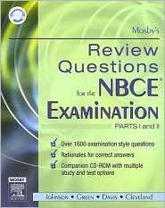 Mosbys Review Questions for the NBCE Examination Parts I and II 