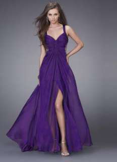 Purple Womens Bridesmaids Formal Prom Party Gown Evening Long Dress 8 