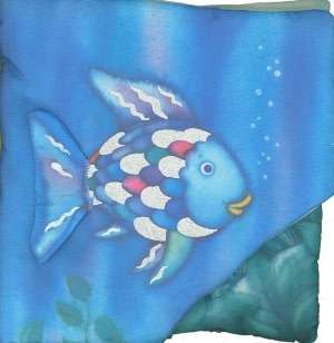 rainbow fish gift of sharing marcus pfister bath book $