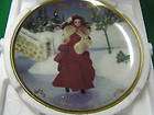 1997 BARBIE Collector Plate Hallmark HOLID​AY TRADITIONS