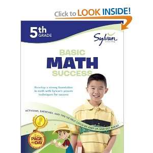  Fifth Grade Basic Math Success (Sylvan Workbooks) (Math 