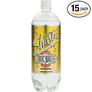 Shasta Diet Tonic Mix, 33.81 Ounce Bottles (Pack of 15)  