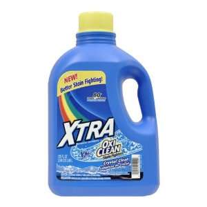  XTRA LAUNDRY DETERGENT LIQUID WITH OXICLEAN CRYSTAL CLEAR 