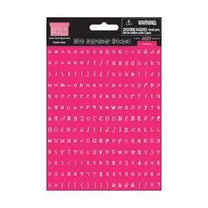  Mini Alphabet Stickers 4X6 Sheets 2/Pkg   Lollipop 