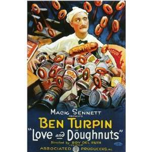  Love and Doughnuts Movie Poster (11 x 17 Inches   28cm x 