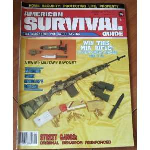 American Survival Guide Magazine November 1987 (New M9 