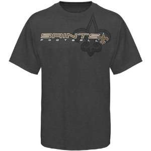 New Orleans Saints Defensive Front II Heathered T Shirt   Charcoal 