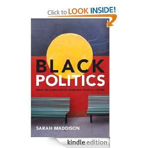 Black Politics Sarah Maddison  Kindle Store