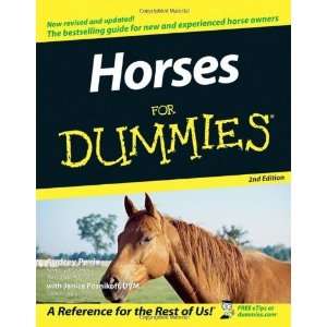  Horses For Dummies [Paperback] Audrey Pavia Books